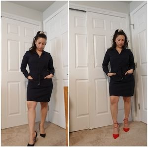 BROOKS Brothers dress, Color dark blue,Size 8.